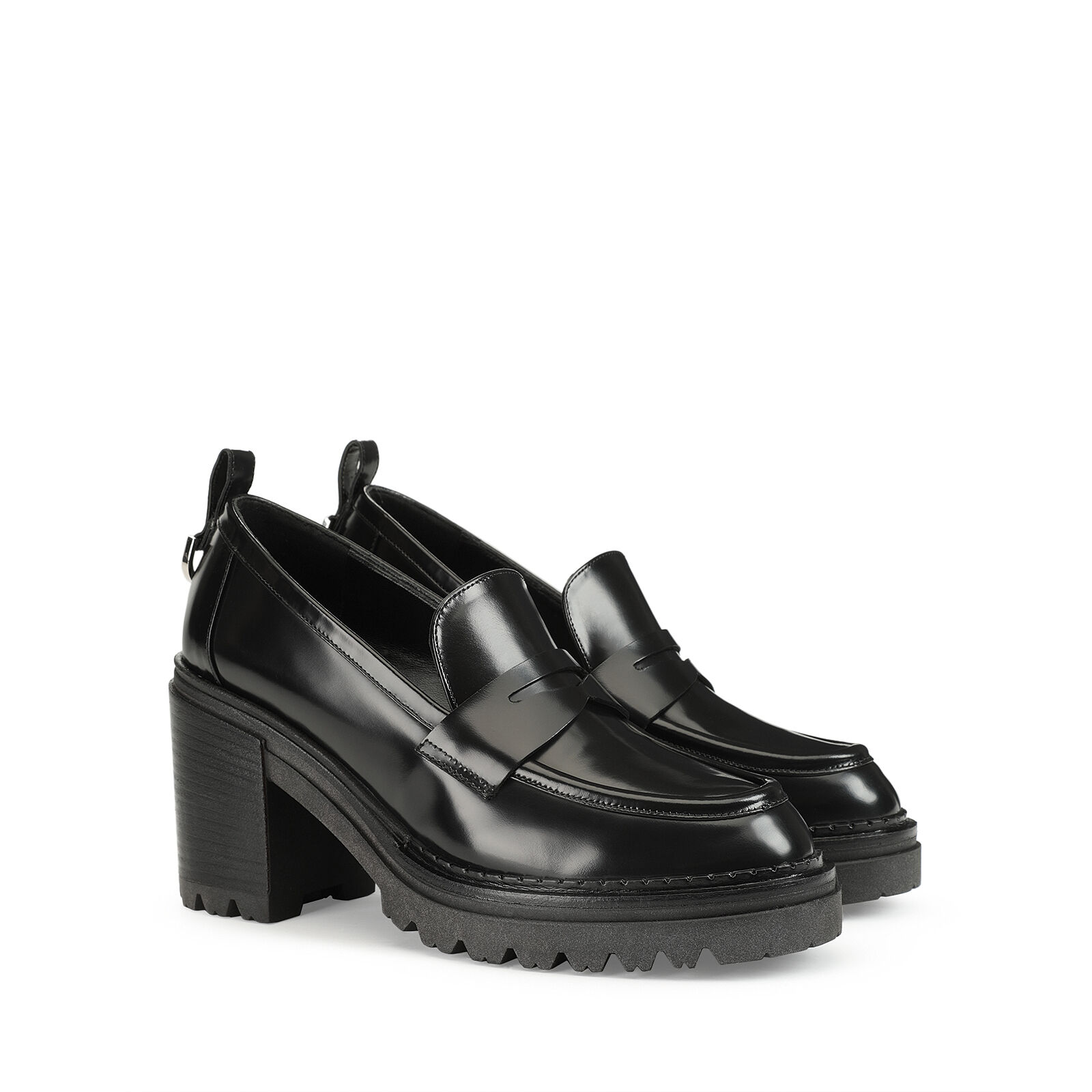 パンプス ブラック ミッドヒール: 55mm, sr Joan - Pumps Black | Sergio Rossi