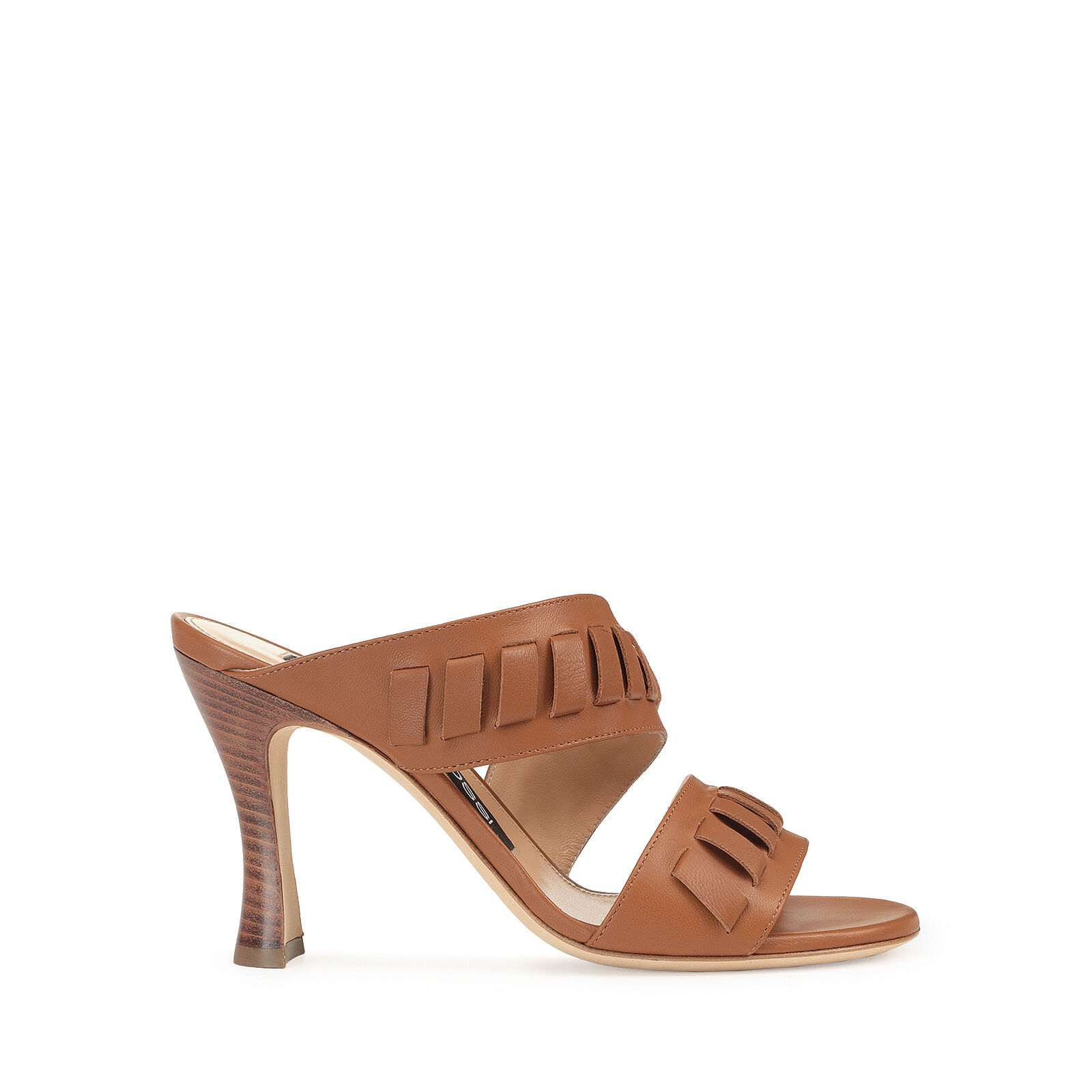Sandals ブラウン ヒールの高さ: 90mm, sr Tiedup | Sergio Rossi