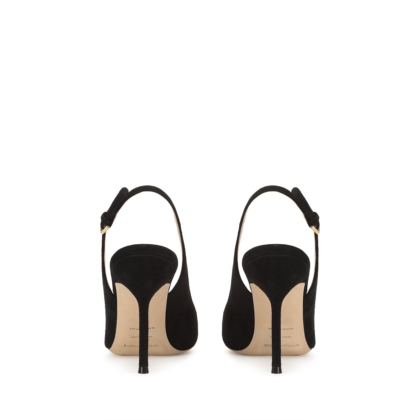 Slingback Black High heel: 90mm, Chichi | Sergio Rossi