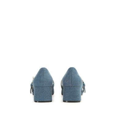 sr Twenty Buckle - Pumps Indigo, 2