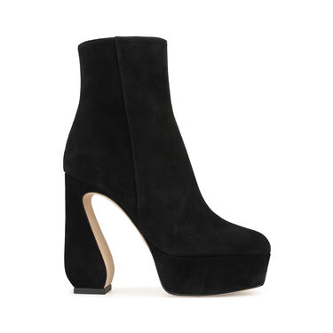 Booties Black High heel: 85mm, SI ROSSI - Booties Black 2