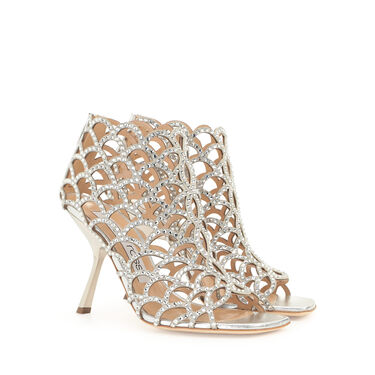 Sandals Grey High heel: 100mm, sr Mermaid Bridal - Sandals Silver 2
