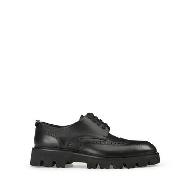 Lace-up derby Black Low heel: 20mm, sr Signature - Lace-up derby Black 2