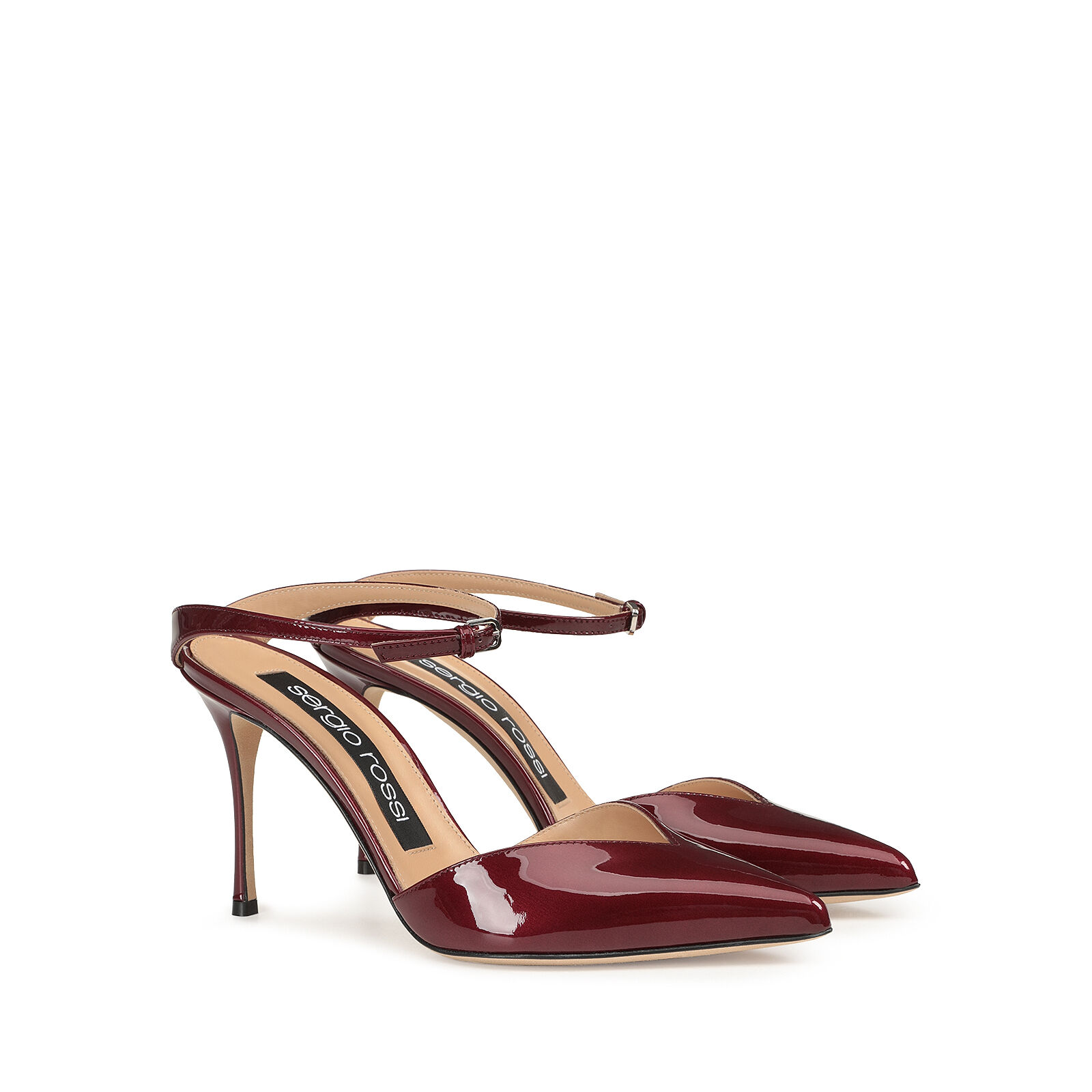 レッド Heel height: 90mm, Godiva | Sergio Rossi