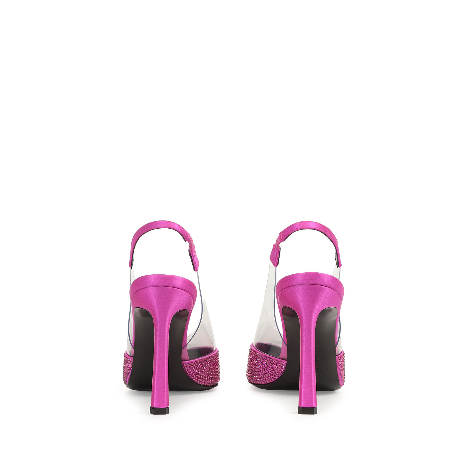 Slingbacks Pink High heel: 95mm, Evangelie | Sergio Rossi