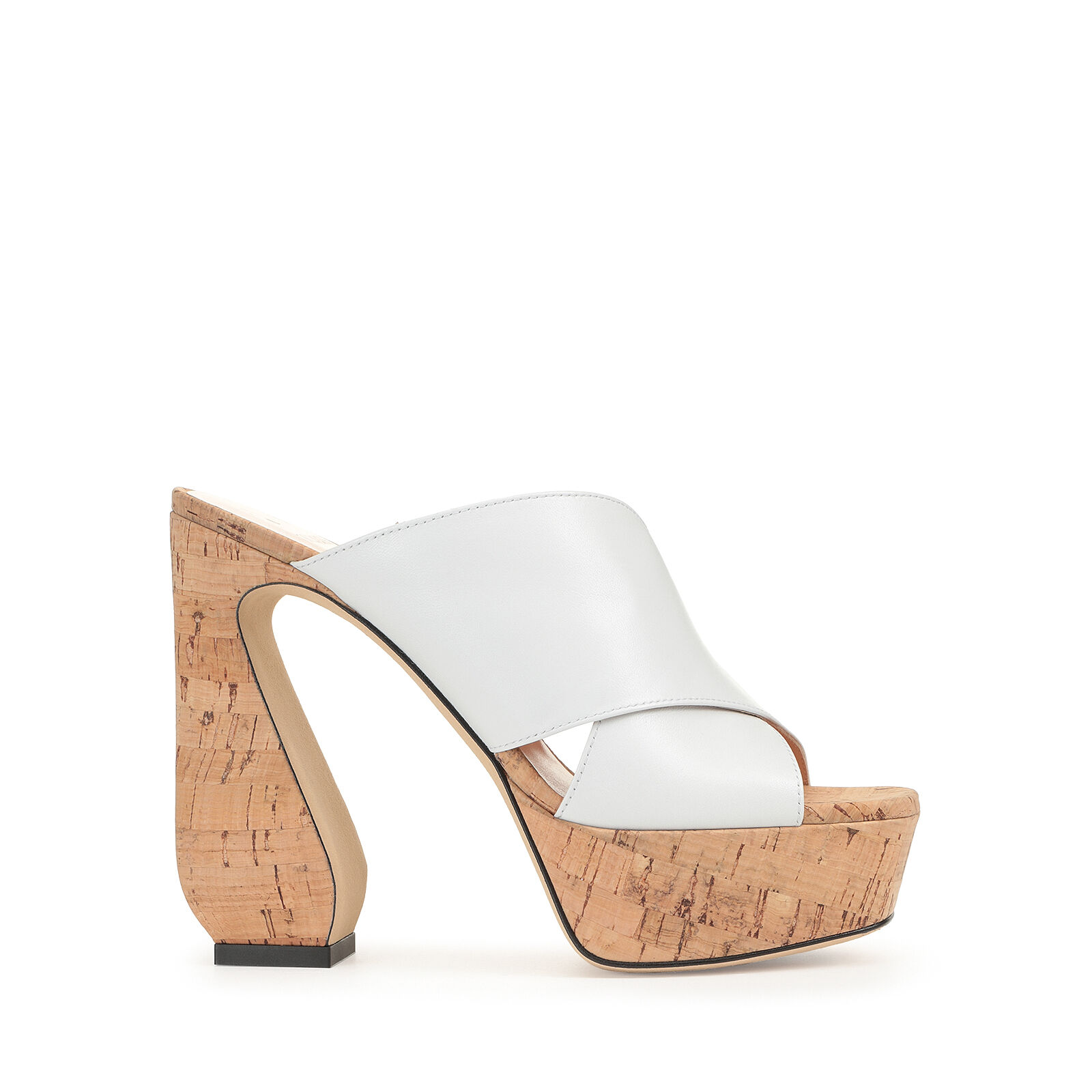 Sandals Blanc Hauteur du talon 90mm SI ROSSI Sergio Rossi