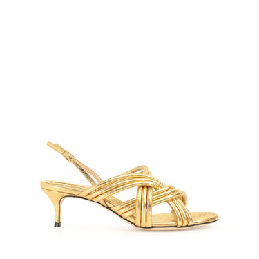 Sandales Jaune Talon moyen: 50mm, sr Watamu - Sandals Gold 2