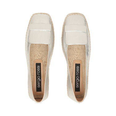 sr1 Espadrillas - Ballerine Argento, 3