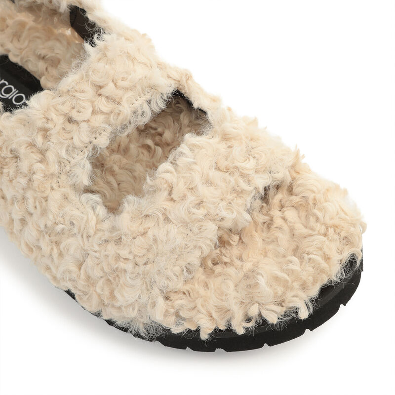 sr Muppet - Flat sandals Panna