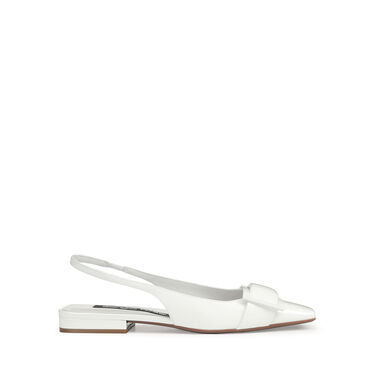 Slingbacks White Heel height: 15mm, sr Twenty  - Slingbacks White 2