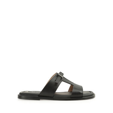 Sandales Noir Petit talon: 15mm, sr Nora - Sandals Black 2