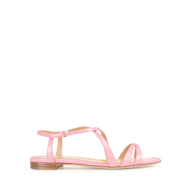 Sandals Pink Low heel: 10mm, Bon ton - Sandals Pink Bubble 2