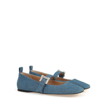 sr Twenty Buckle - Ballerinas Indigo, 1