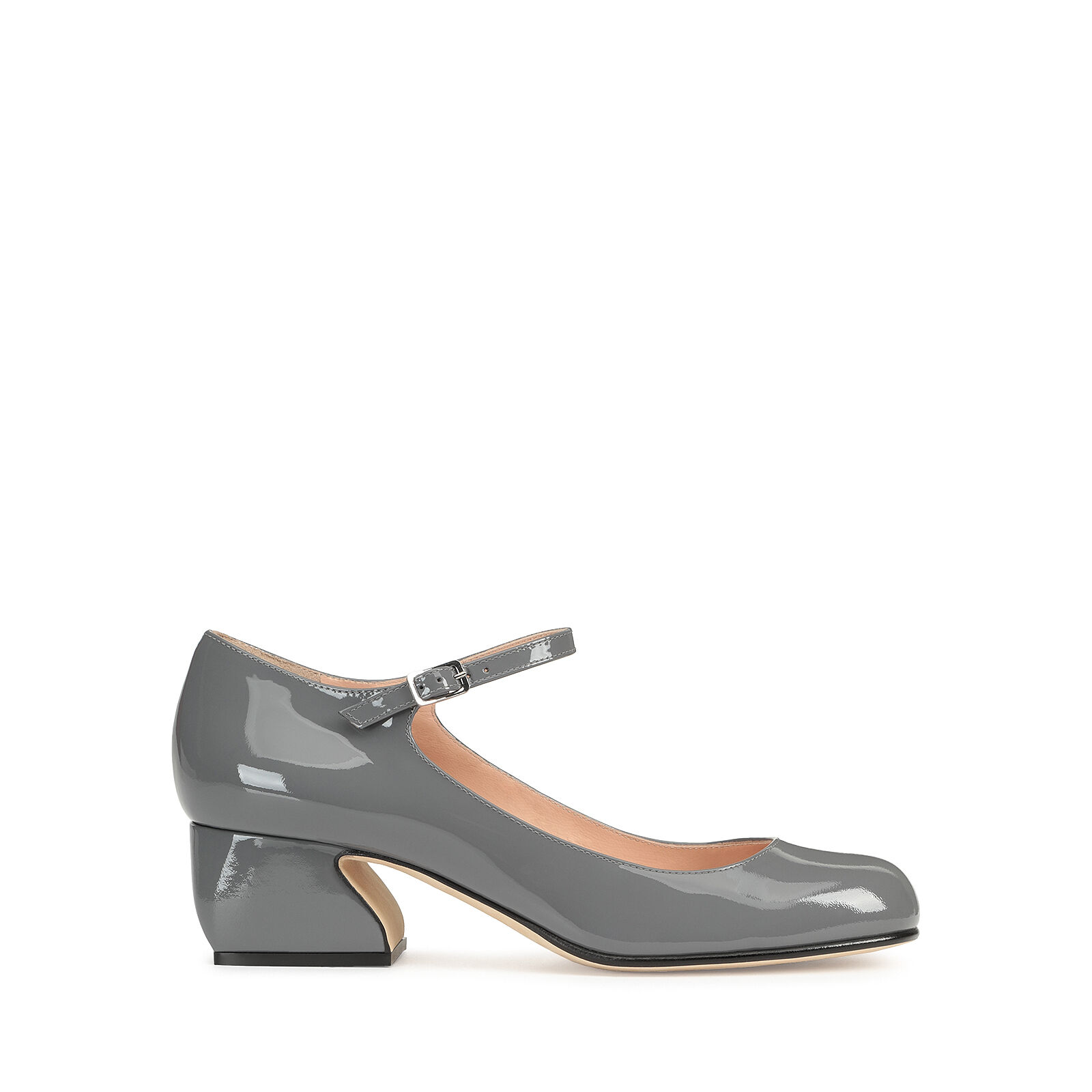 Grey mary jane pumps shop