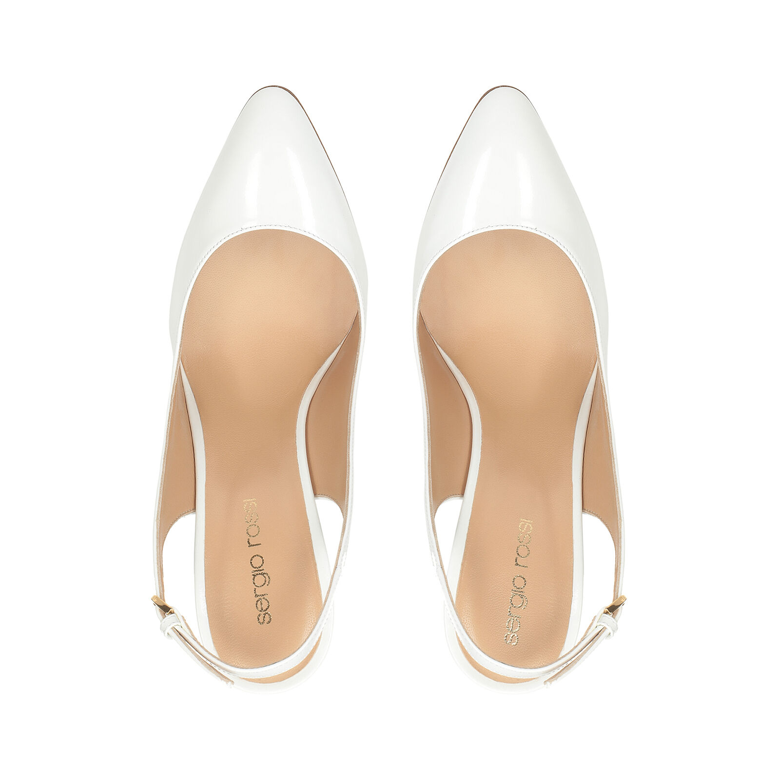 Chichi - Slingbacks Bianco, 3