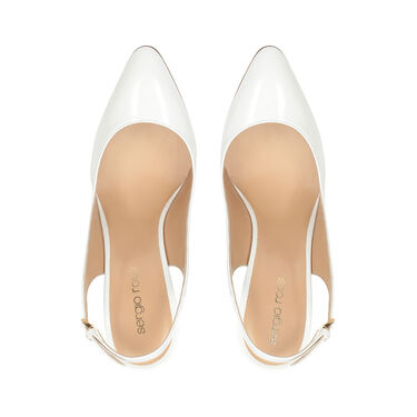 Chichi - Slingbacks Bianco, 3