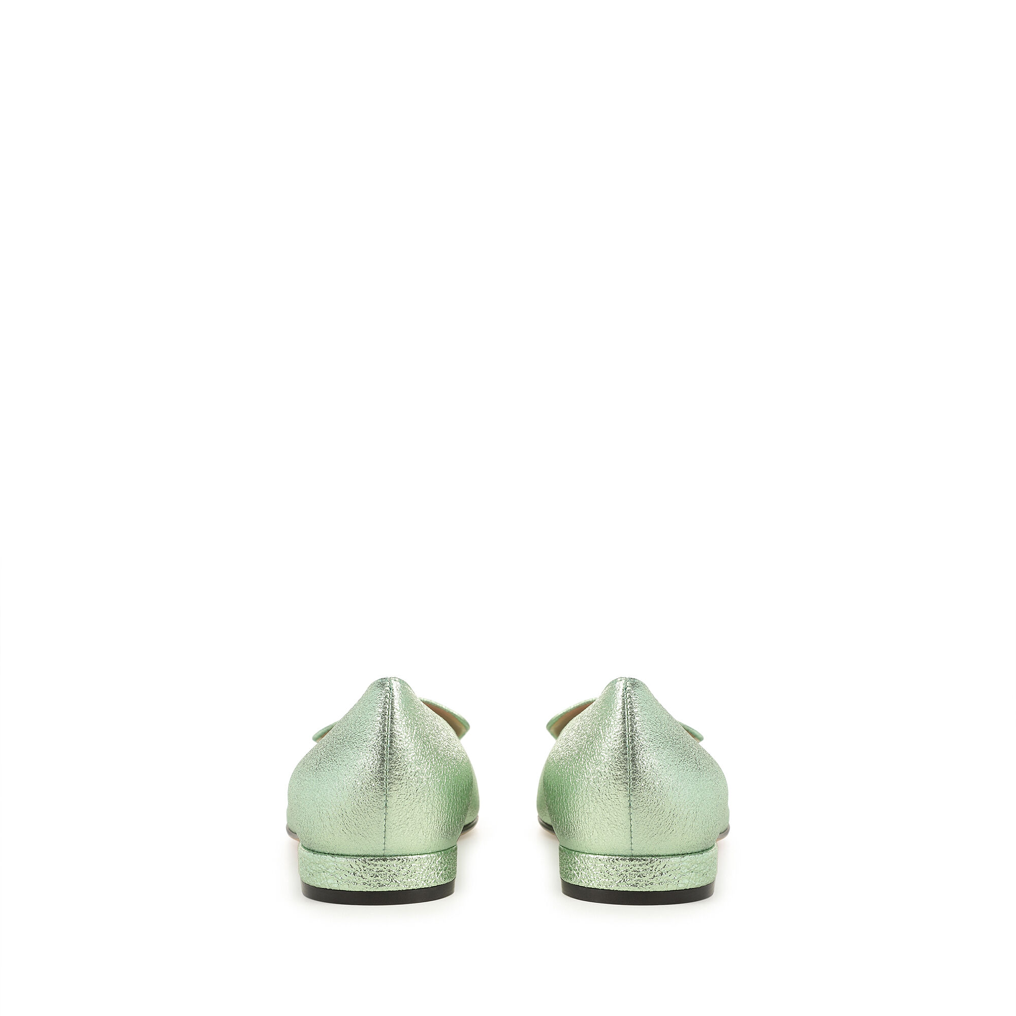 Ballerinas Green Low heel: 15mm, sr1 Ballerina | Sergio Rossi