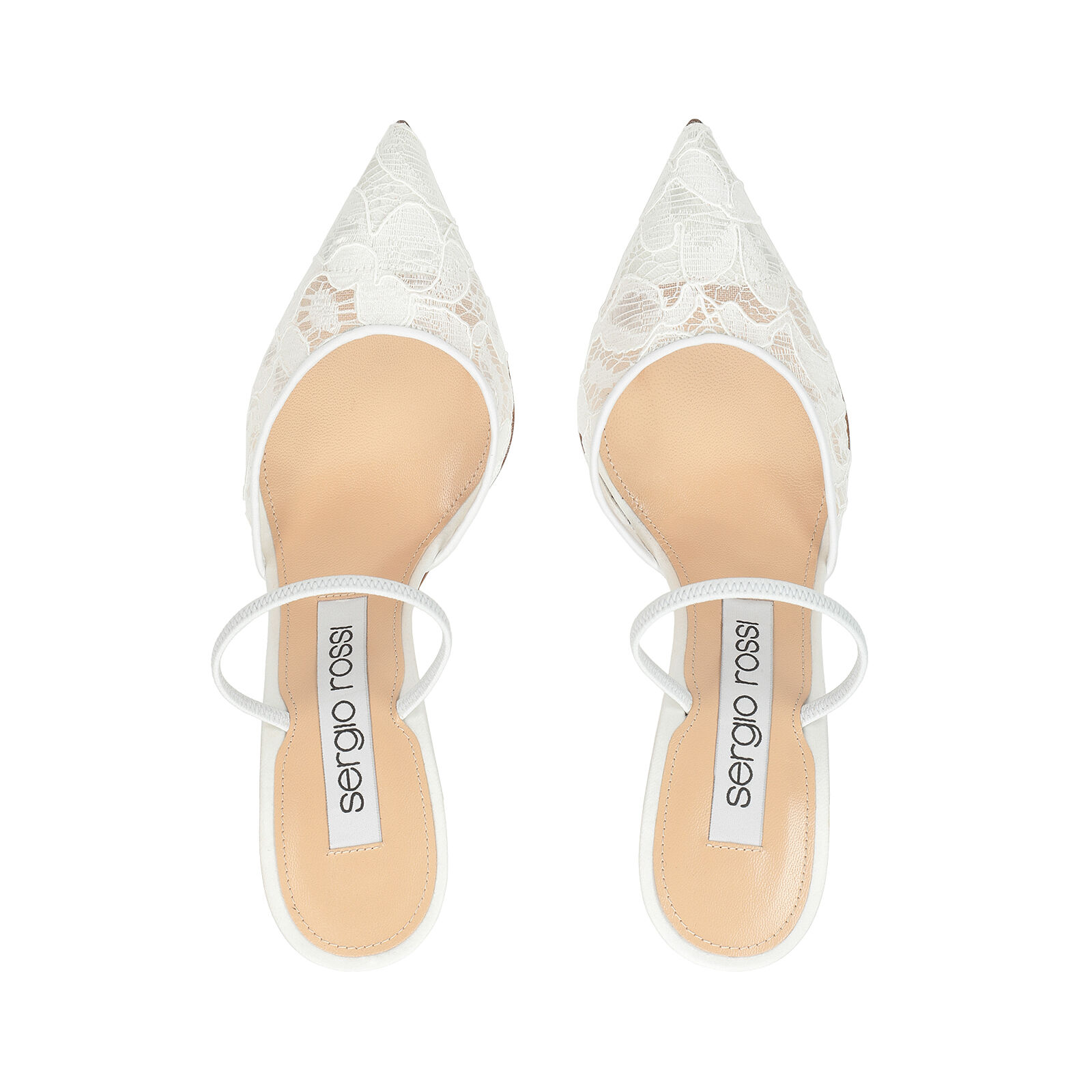 Godiva Bridal - Slingbacks Bianco, 3