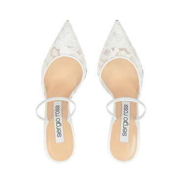 Godiva Bridal - Slingbacks Bianco, 3