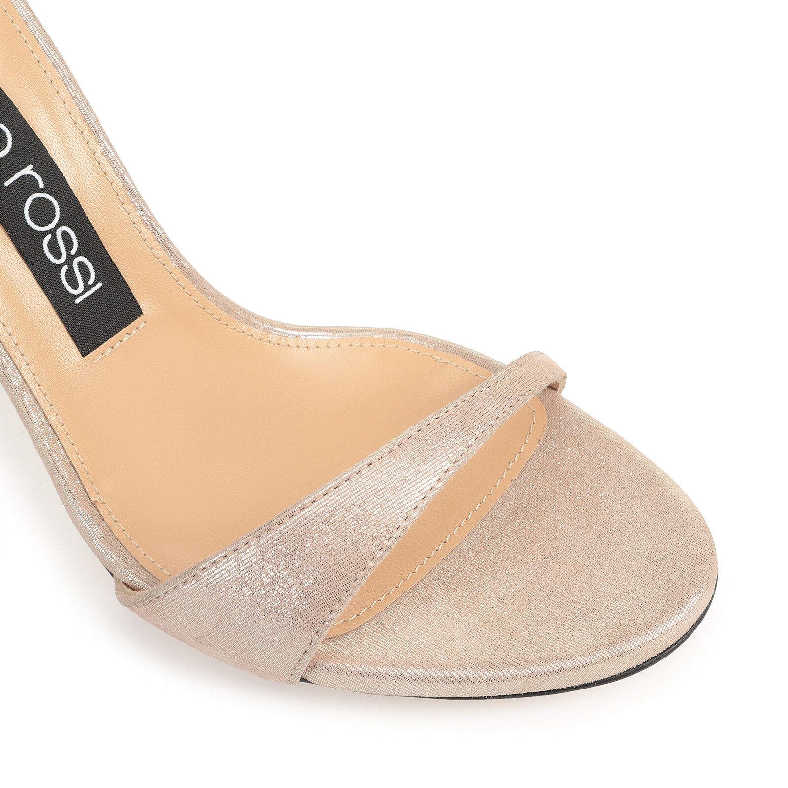Sandals Nude Heel height: 90mm, Godiva - Sandals Skin