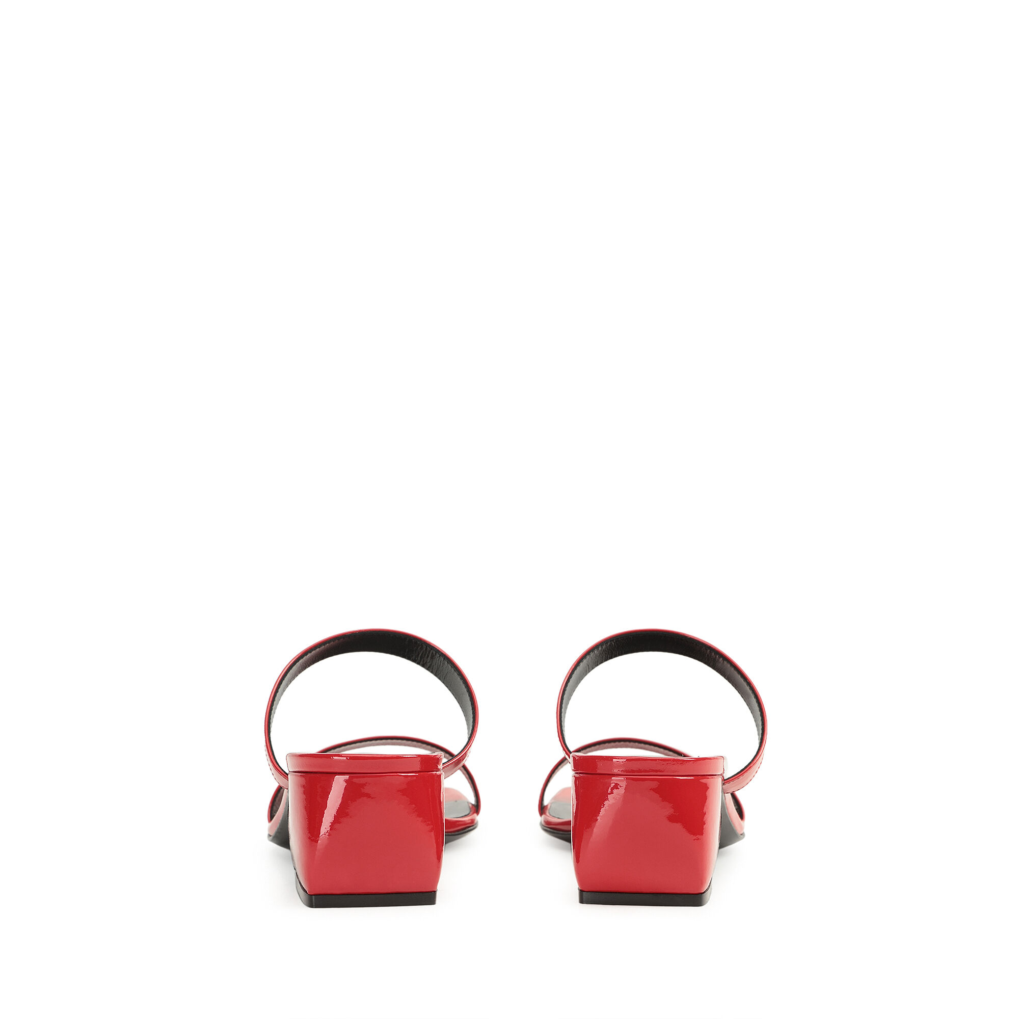 Sandales rouges petit talon new arrivals