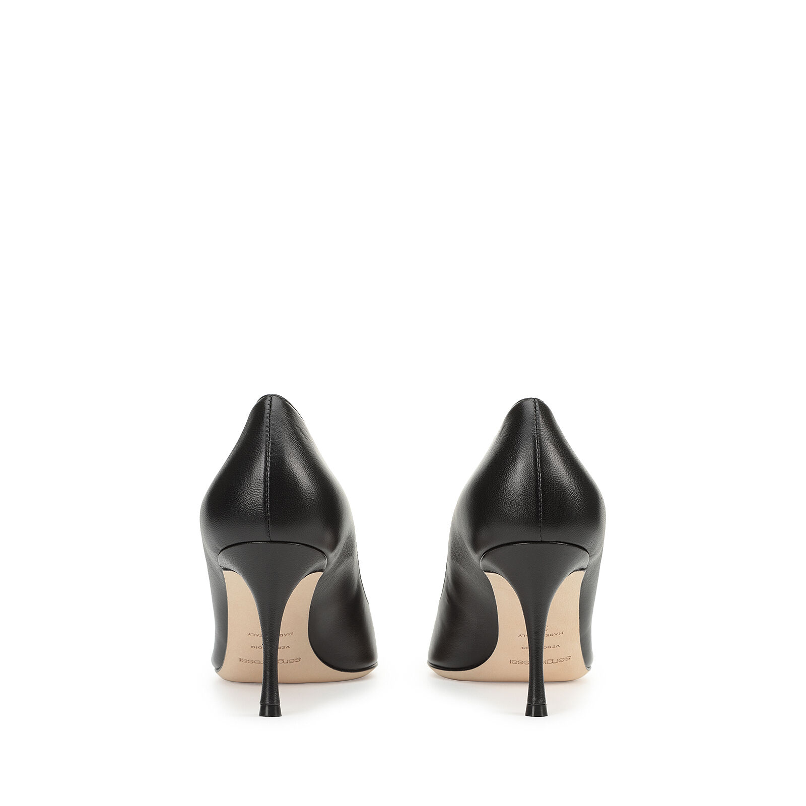 Escarpin noir hot sale talon moyen