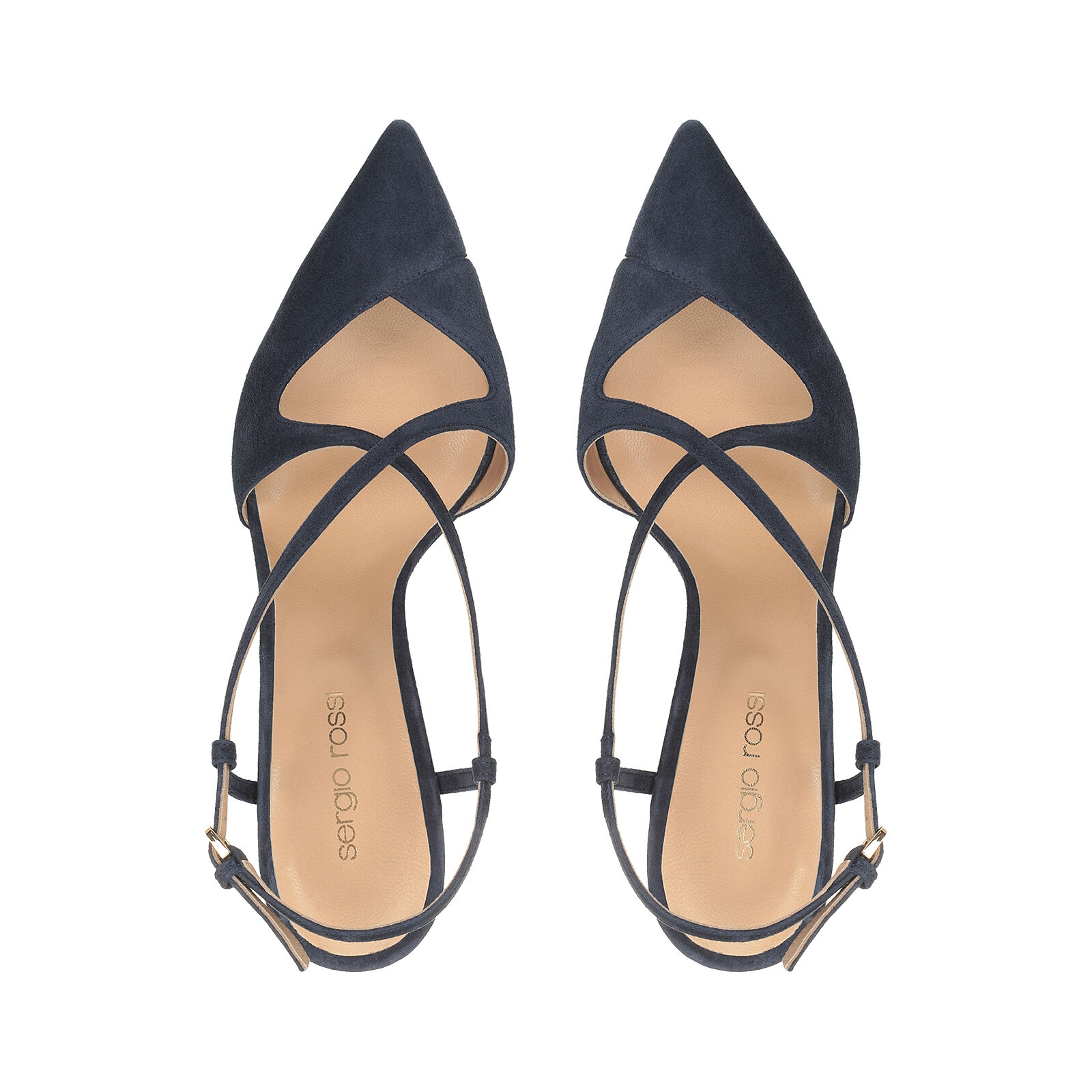 Bon ton - Slingbacks Indigo, 3