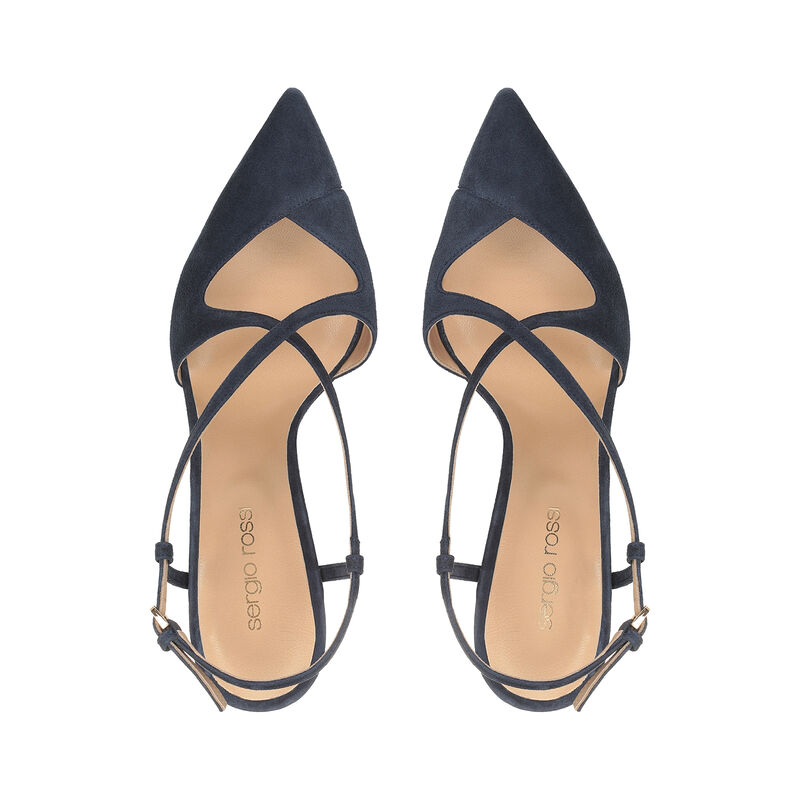 Bon ton - Slingbacks Indigo
