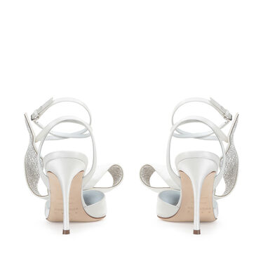 Area Marquise - Slingbacks White, 2