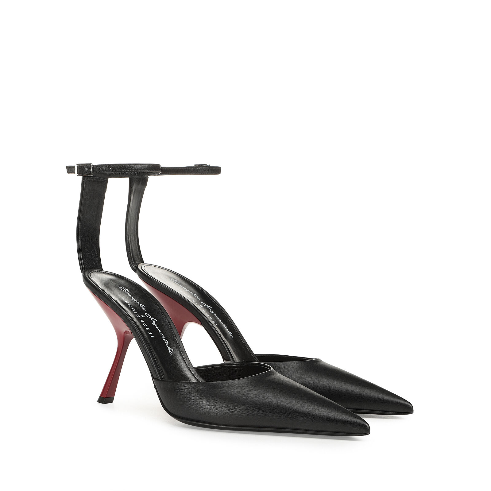 パンプス ブラック ハイヒール: 100mm, Evangelie - Pumps Black | Sergio Rossi