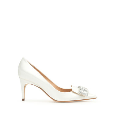 Pumps White Mid heel: 75mm, sr1 Bridal - Pumps White 2