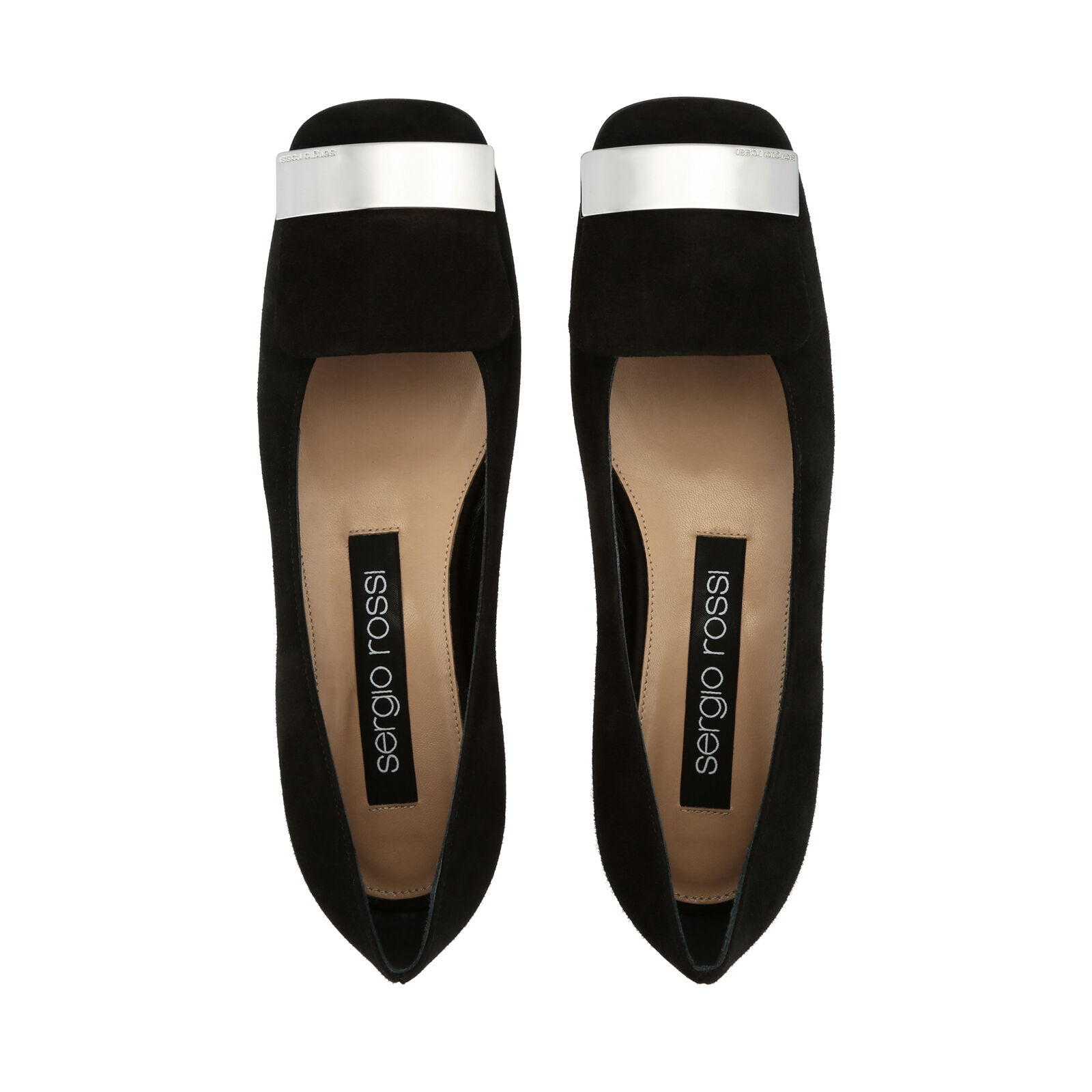 Ballerinas Black Heel height 15mm sr1 Ballerinas Black Sergio Rossi