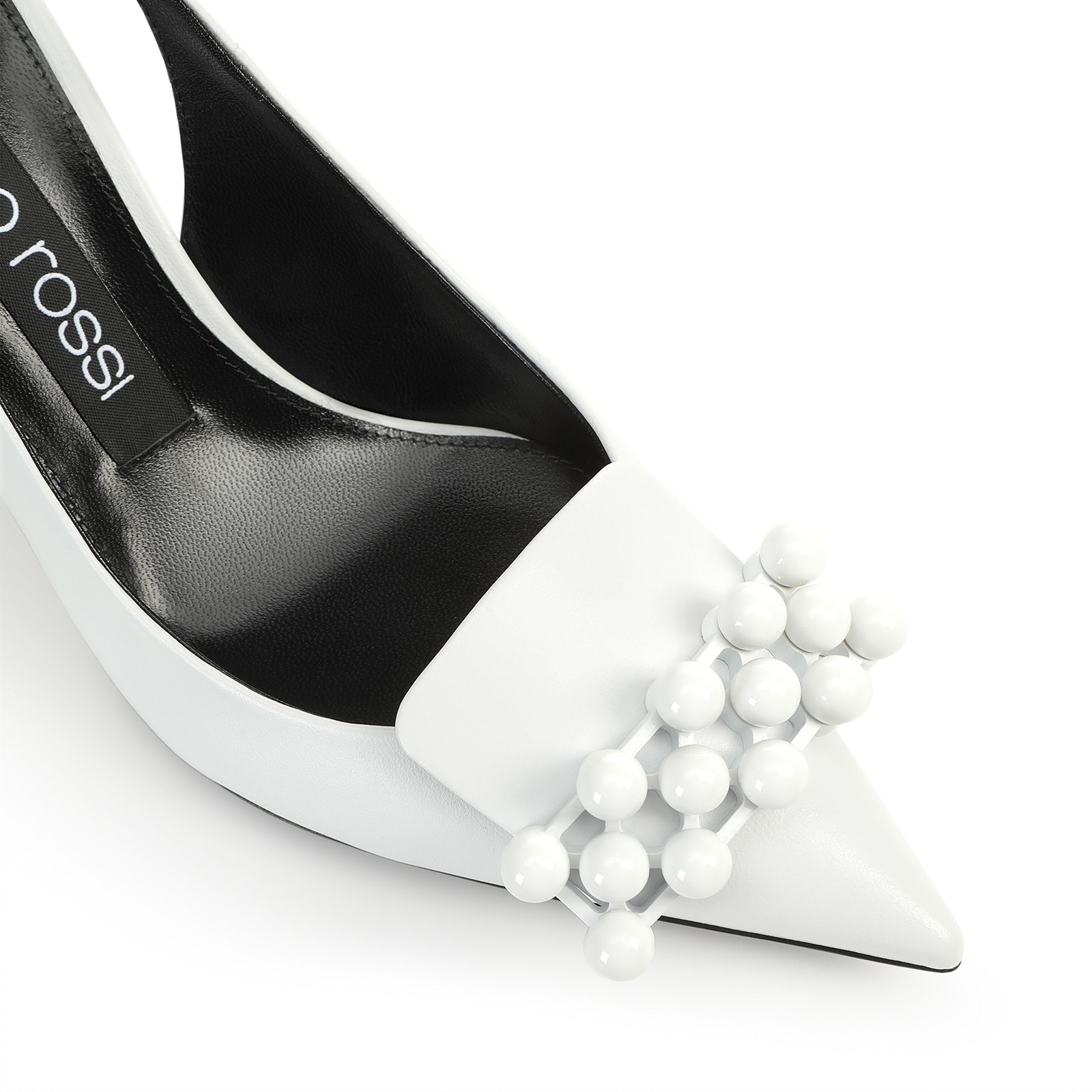 【直営店】sr1 - Slingbacks スリングバック 2色展開 スリングバック ブラック ミッドヒール: 75mm, sr Diani