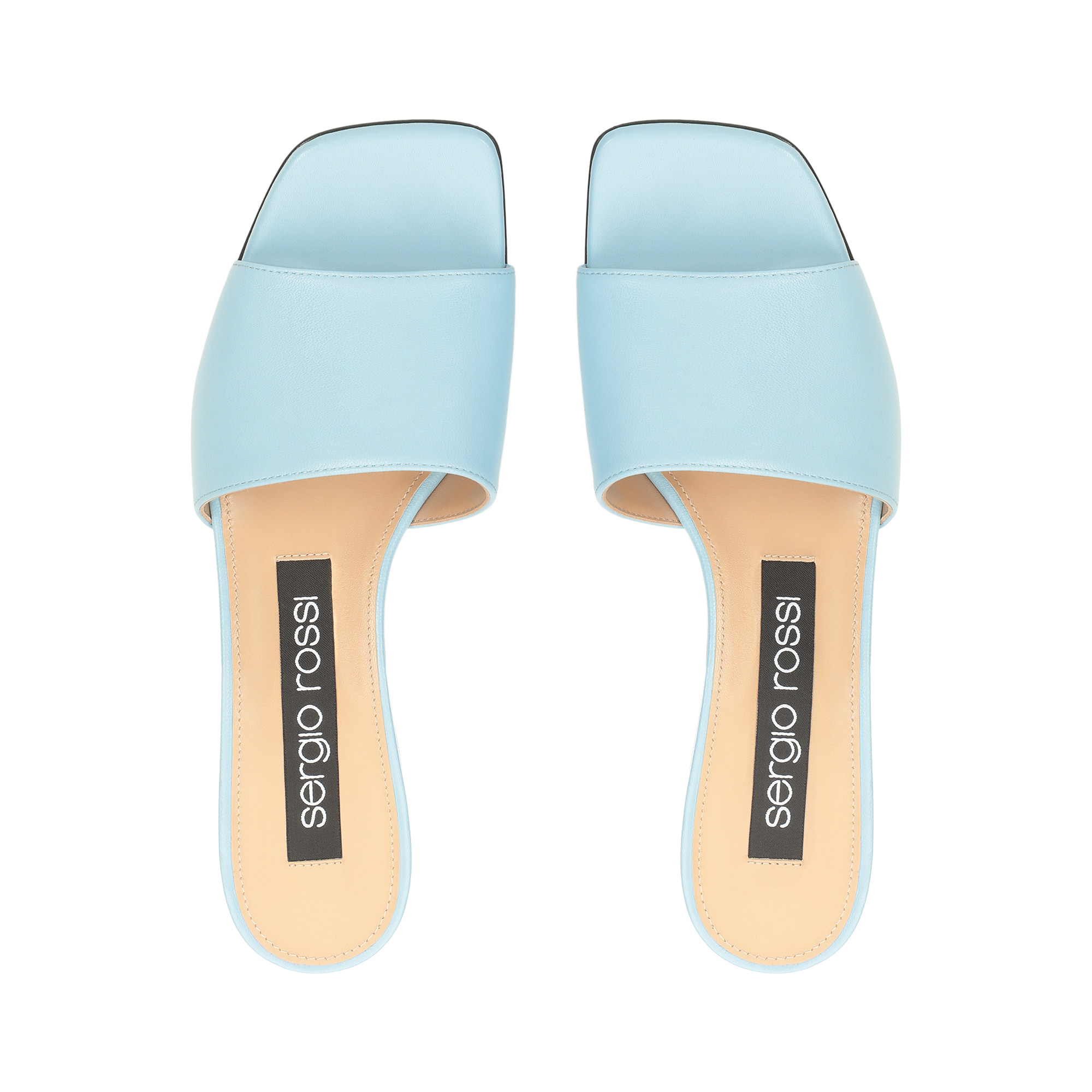 【直営店】sr SI ROSSI - Sandals Blue Paradise サンダル Sandals Blue Low heel: 45mm, sr SI ROSSI - Sandals Blue