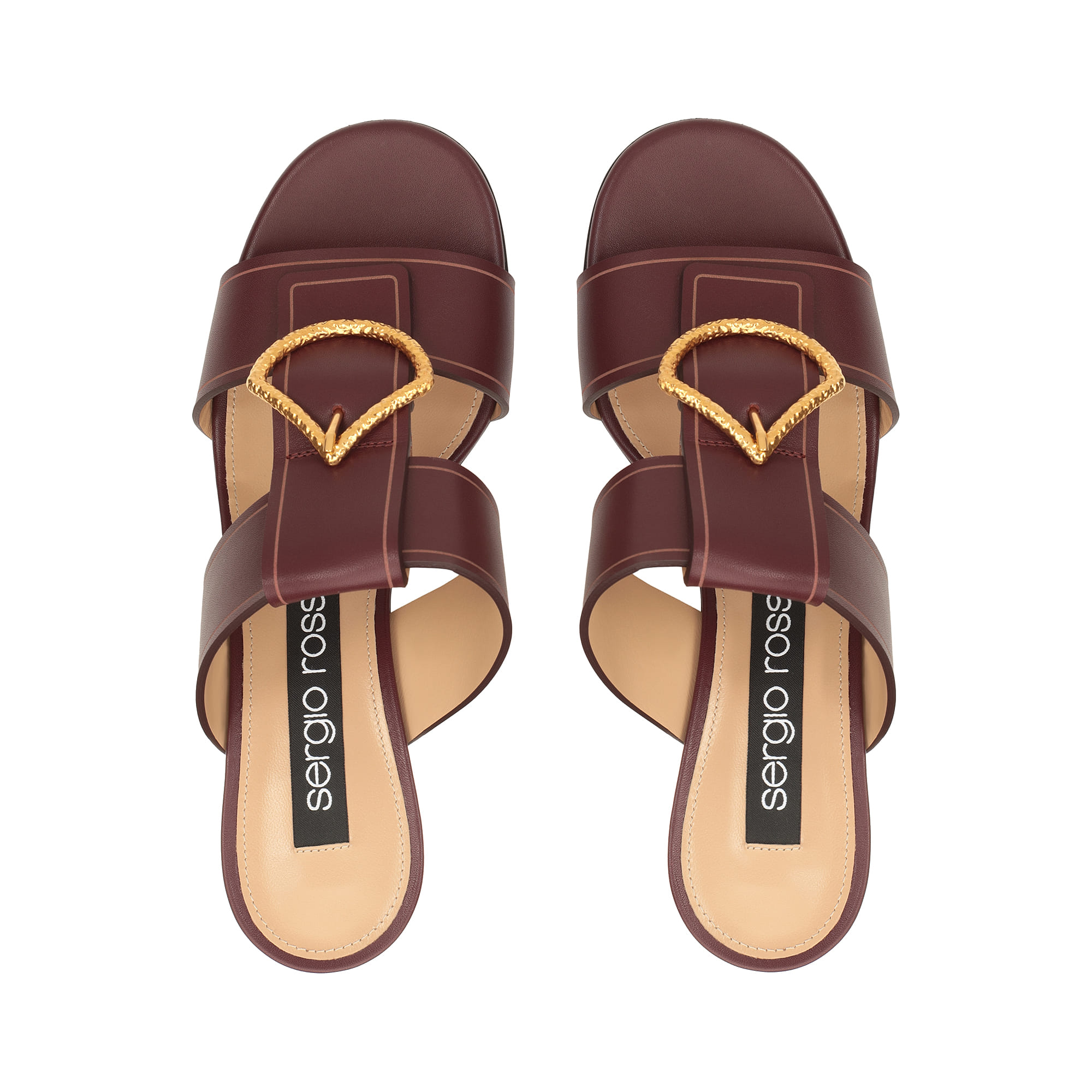 信頼も厚い サンダル レッド ミッドヒール: 50mm, sr Sea Scale - Sandals 靴