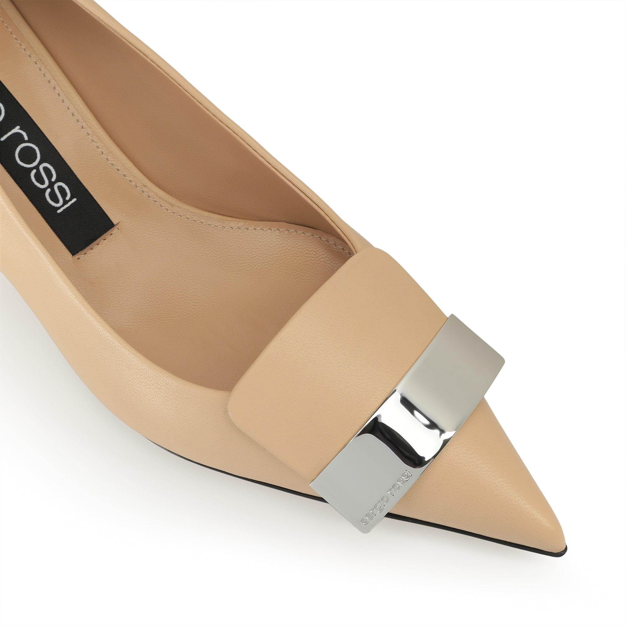 パンプス ベージュ ローヒール: 45mm, sr1 - Pumps Soft Skin