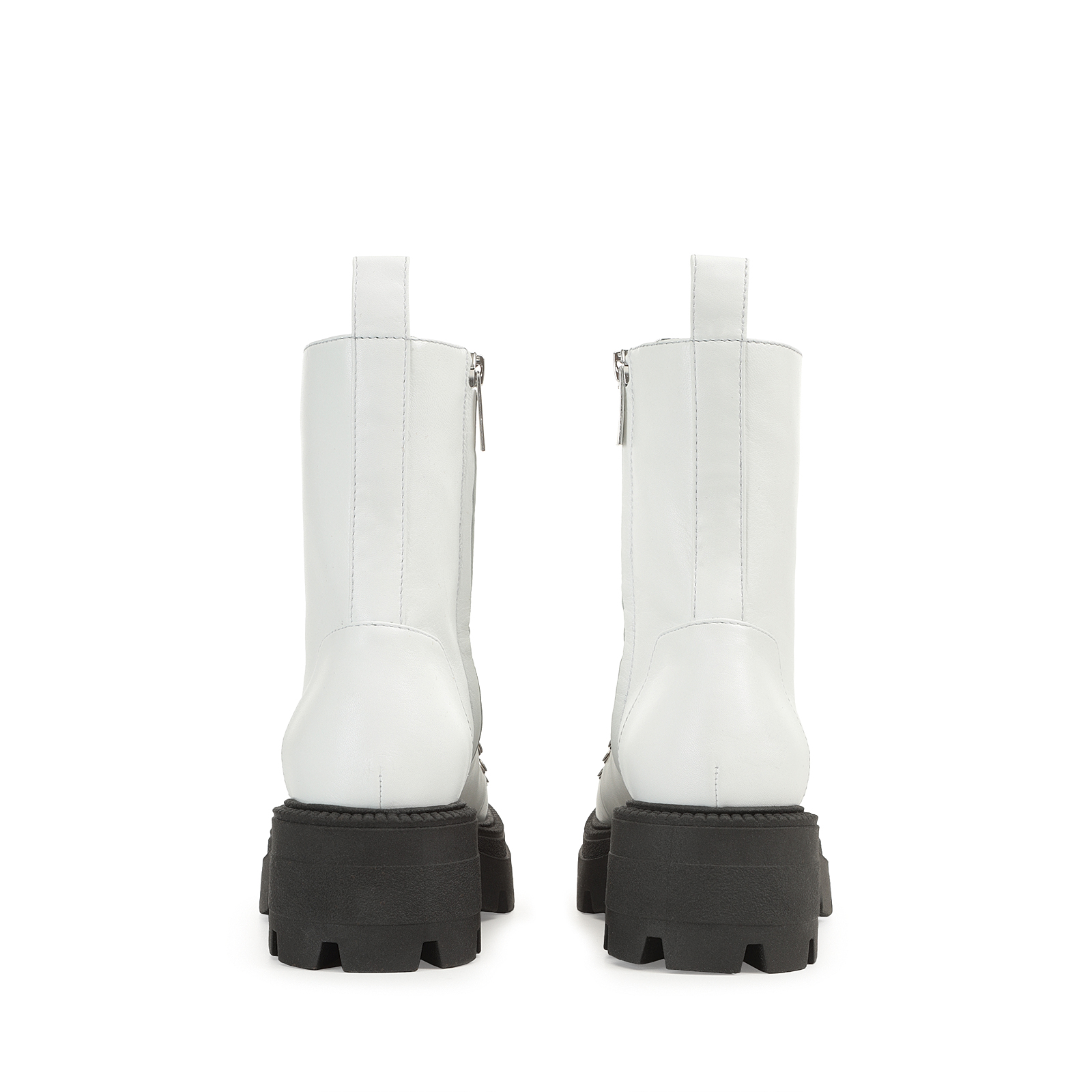 ☆Sergio Rossi☆セール!SI ROSSI Sabot 9mm Nappa Soft Bianco Booties White Low heel: 45mm, SI ROSSI - Booties White
