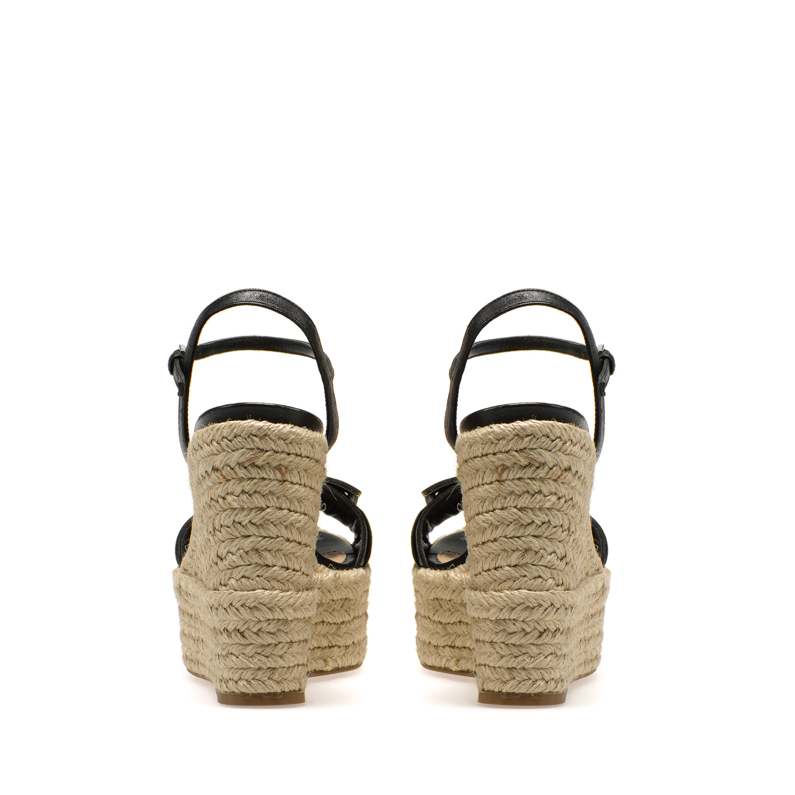 Wedges Black Mid heel: 75mm, sr Prince | Sergio Rossi