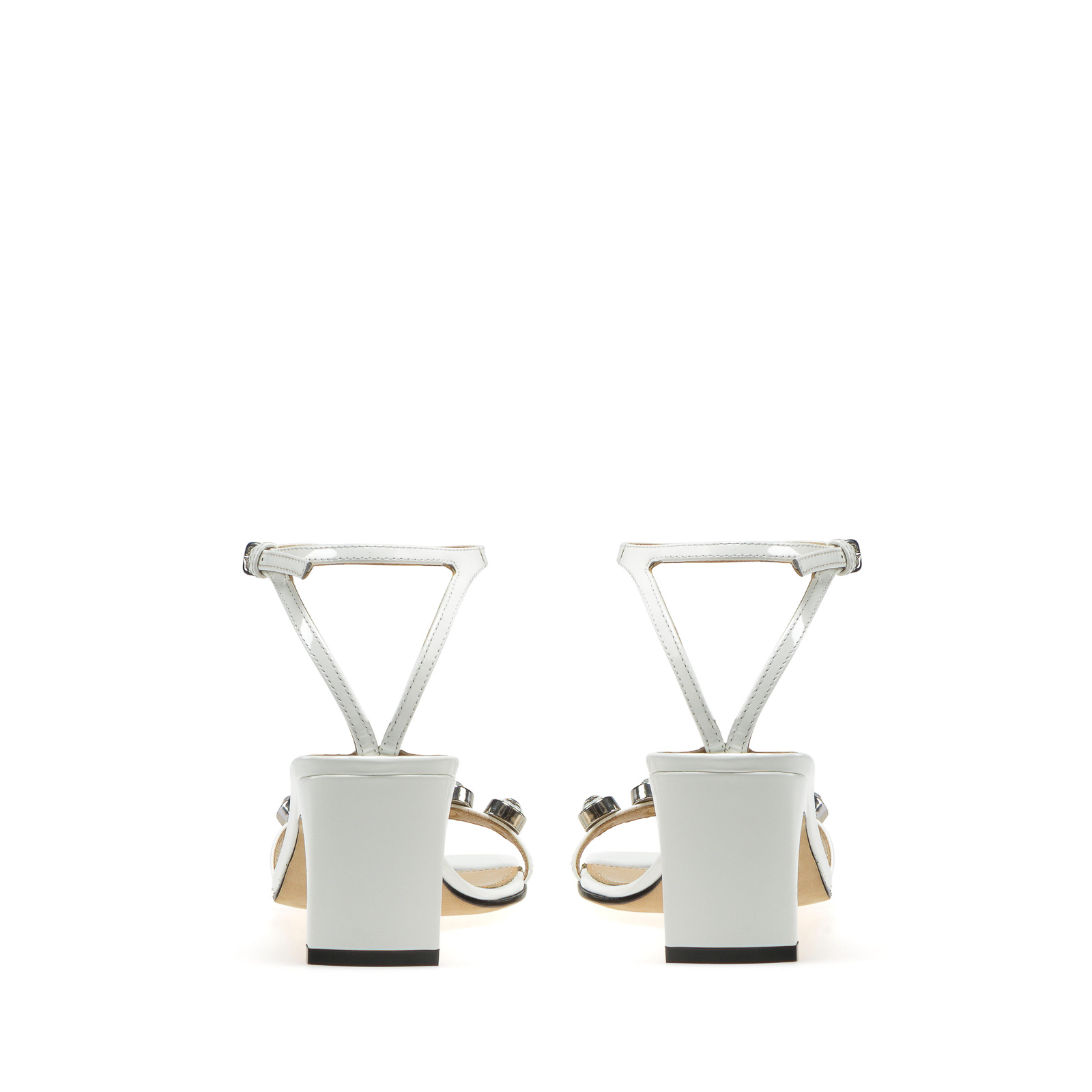 サンダル・ミュール SERGIO ROSSI Women Sandals B07160MNAN07110 9000 WHITE A98890-MNAG01-9000-110-WHITE-