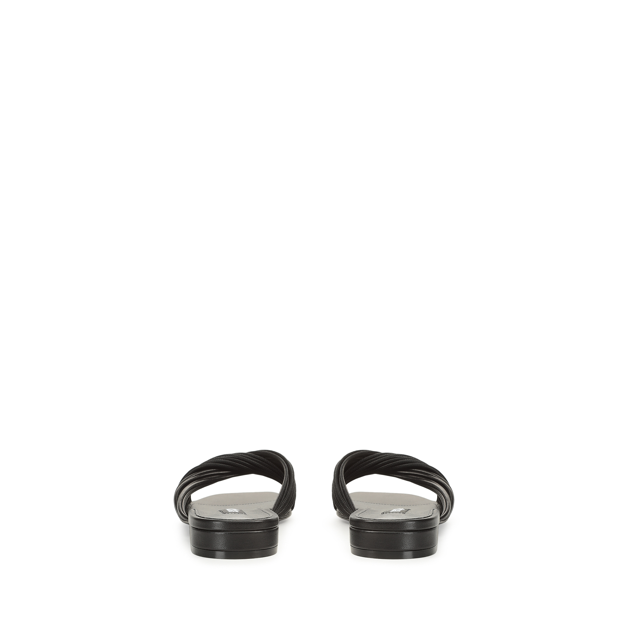 サンダル ブラック ローヒール: 15mm, sr Akida - Sandals Black