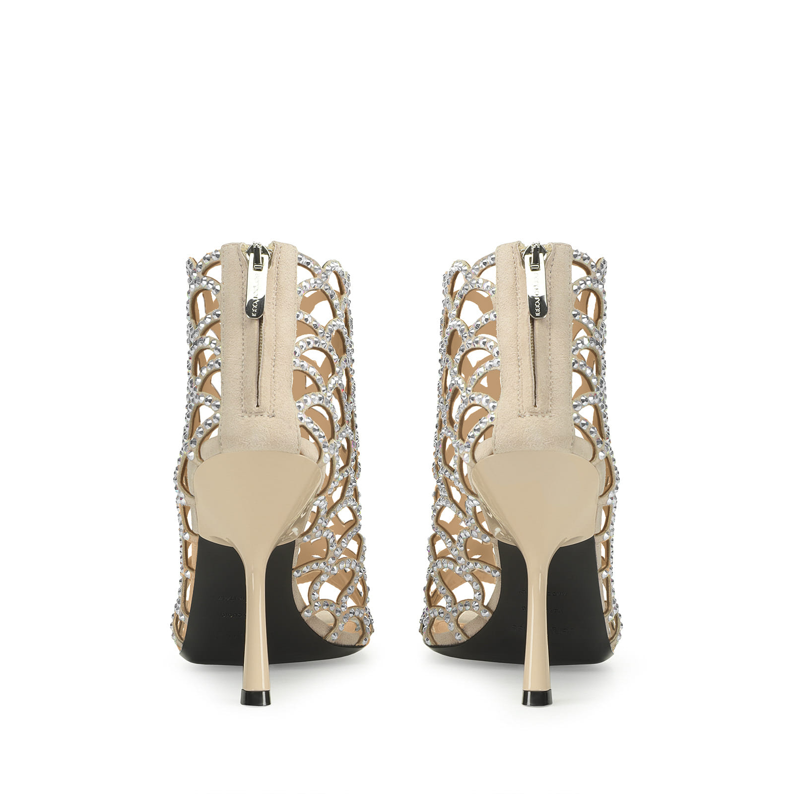 Sandals Beige High heel: 100mm, sr Mermaid - Sandals Soft