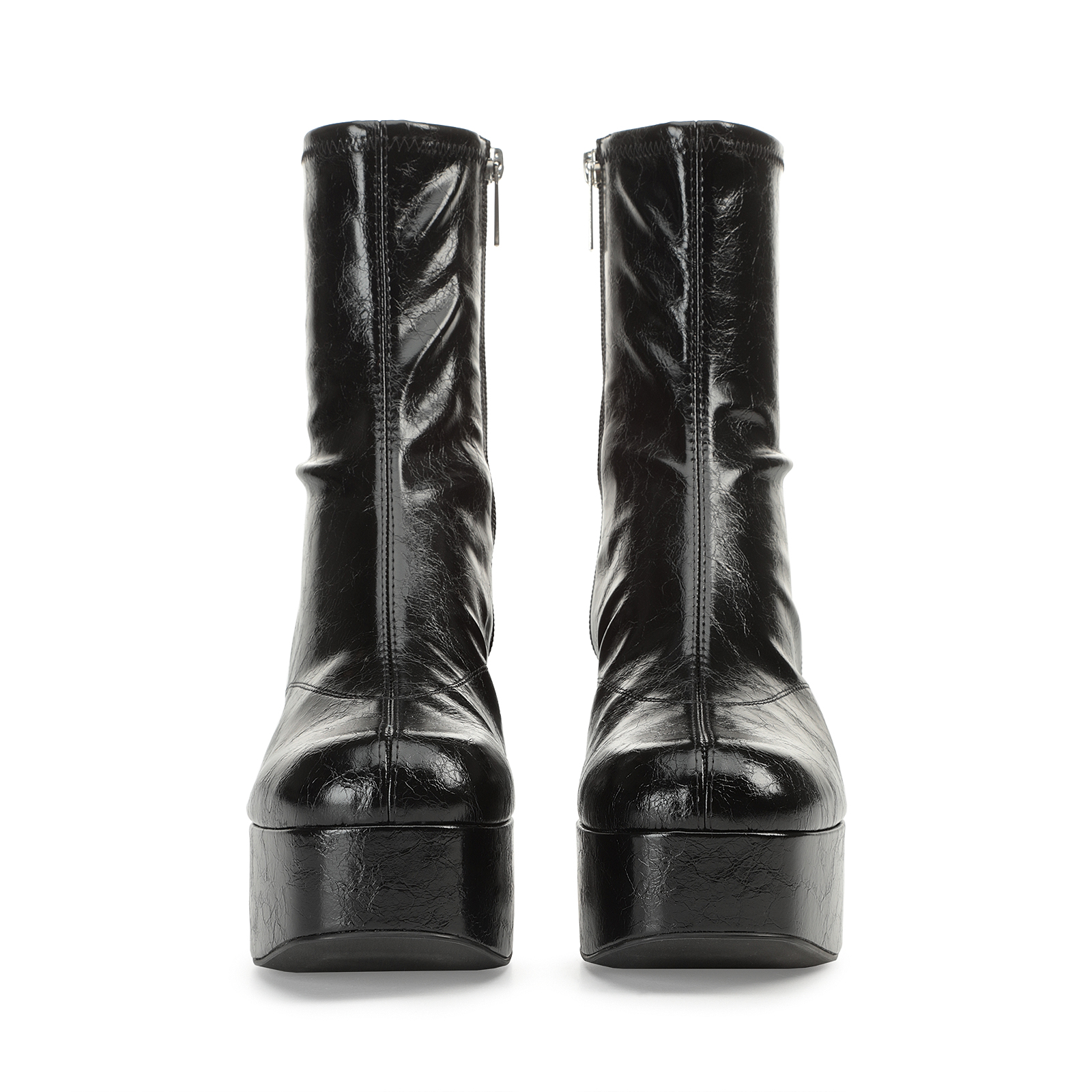 Booties Black High heel: 80mm, SI ROSSI - Booties Black