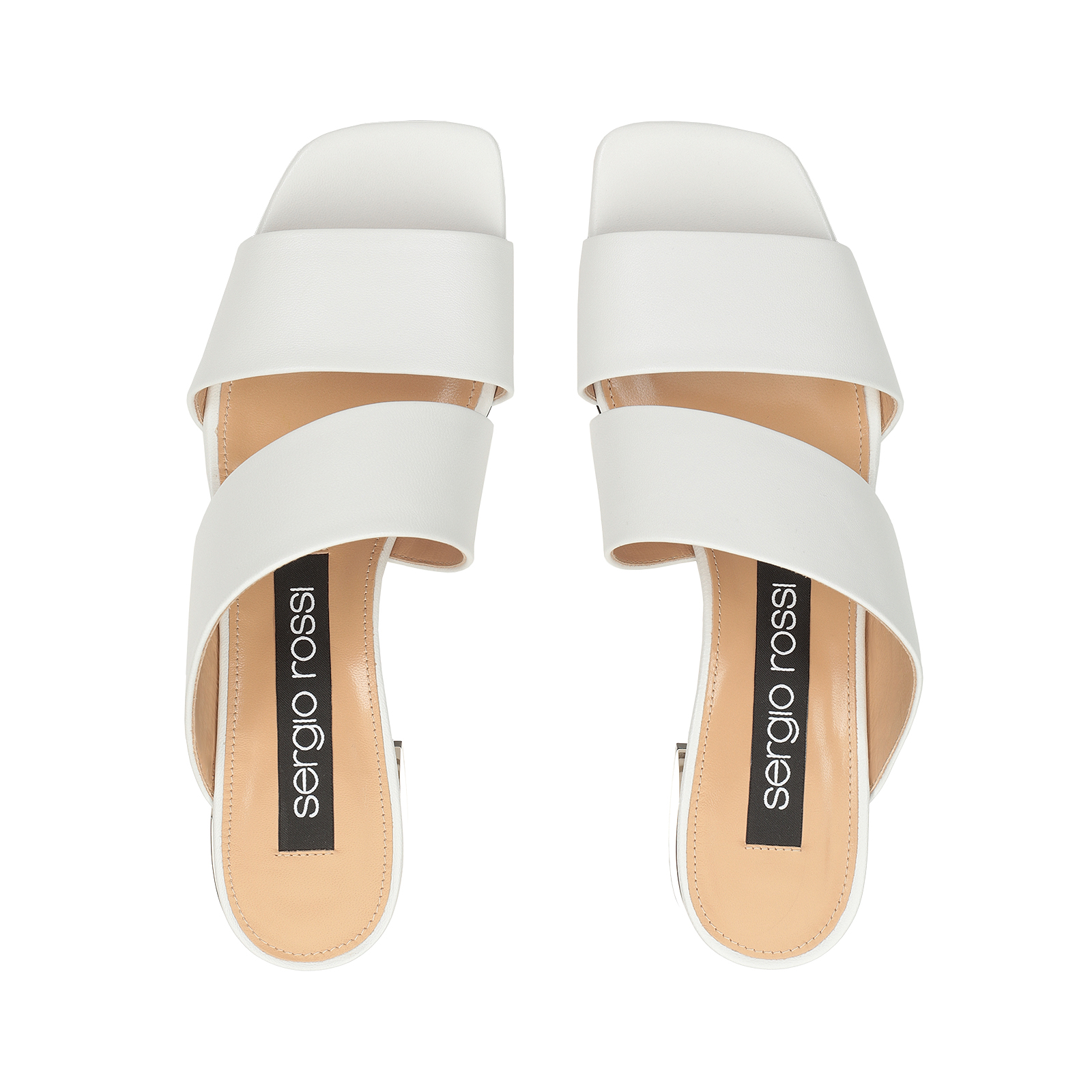 White Heel height: 45mm, sr Alicia | Sergio Rossi