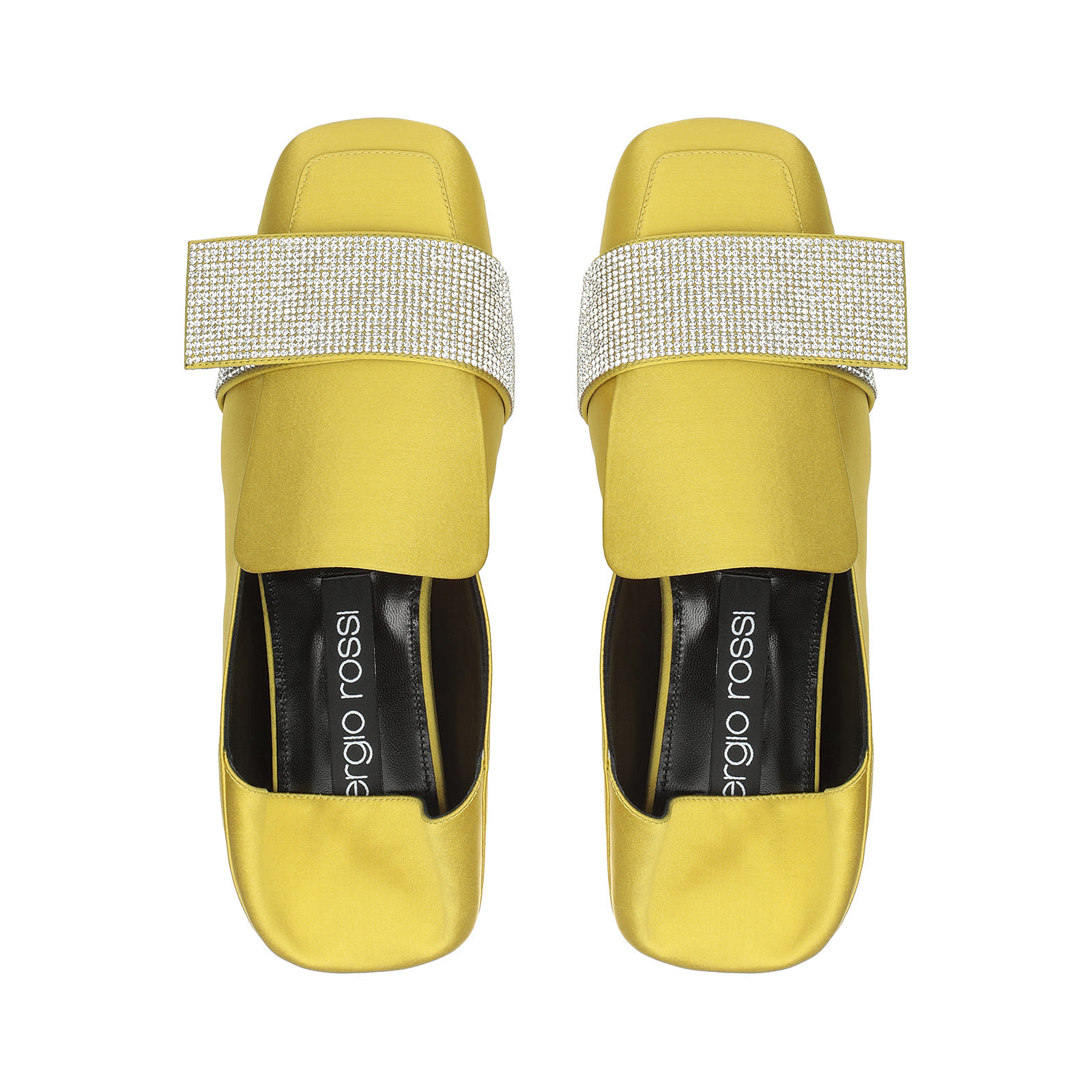 Slippers Yellow Flat: 5mm, sr1 Paris - Slippers Chartreuse
