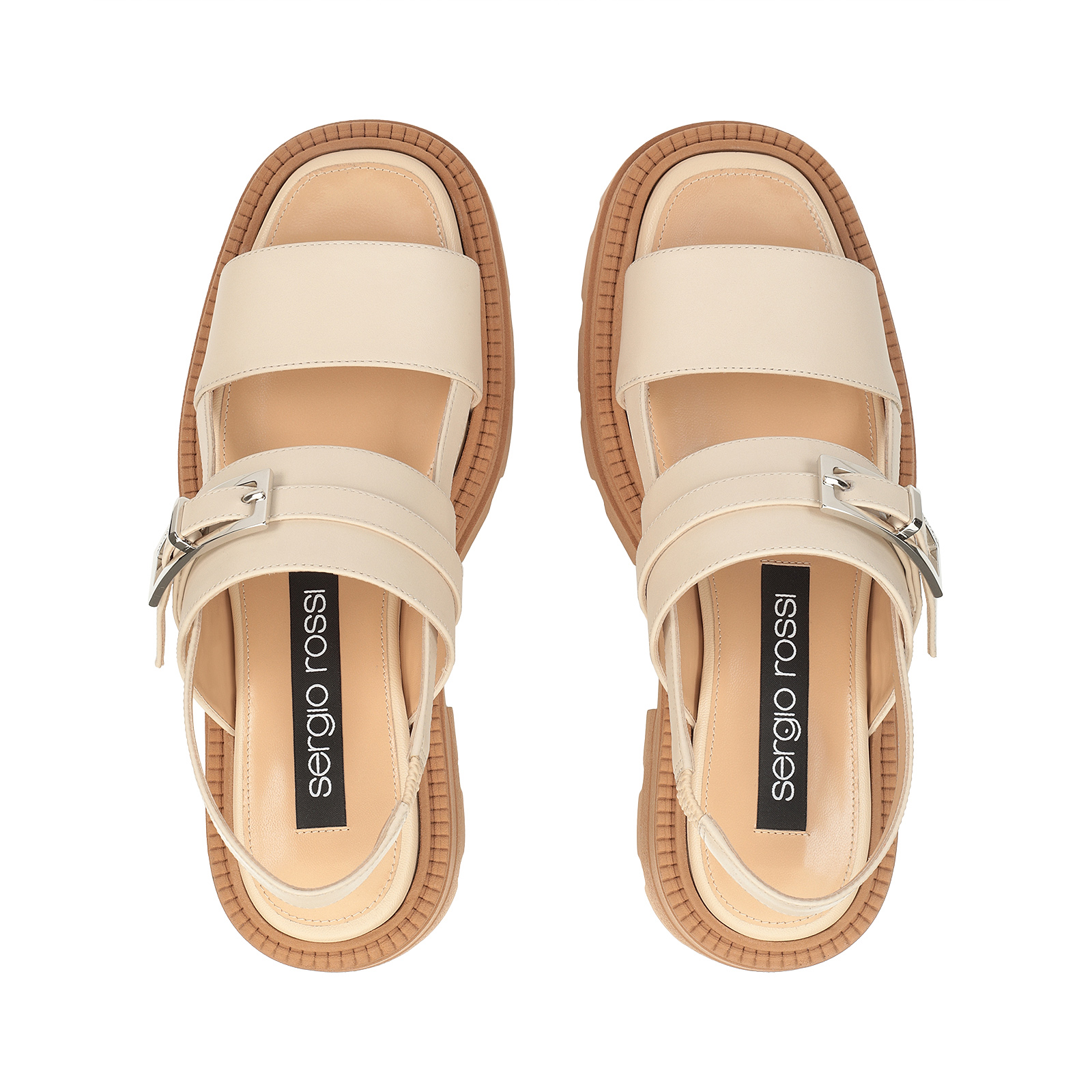 sergio rossi☆Nora sandal 15ミリ Sandals Black Low heel: 15mm, sr Nora - Sandals Black