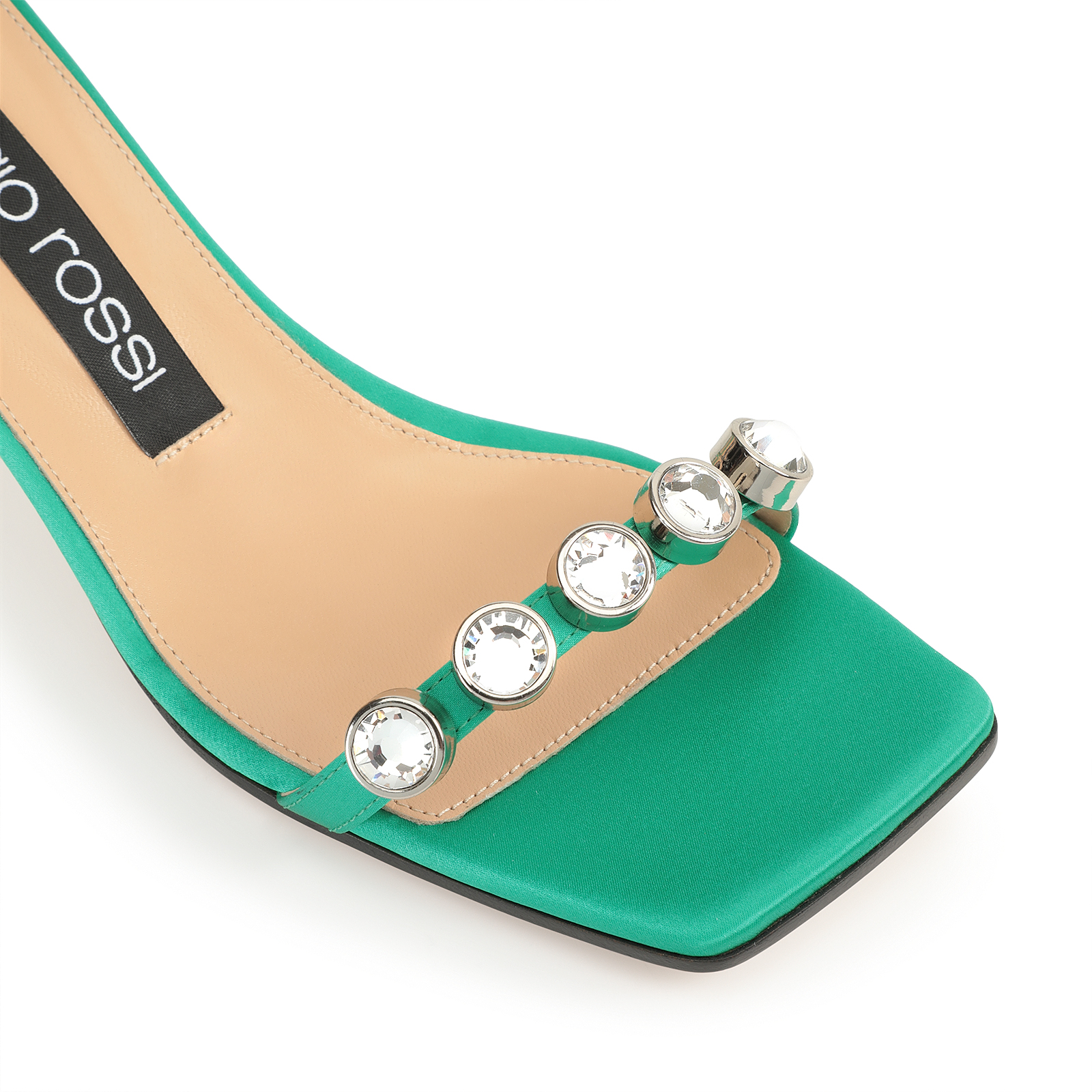 クリスマス特集2024 sr1 60mm, height: Heel Green Sandals | Rossi Sergio 靴