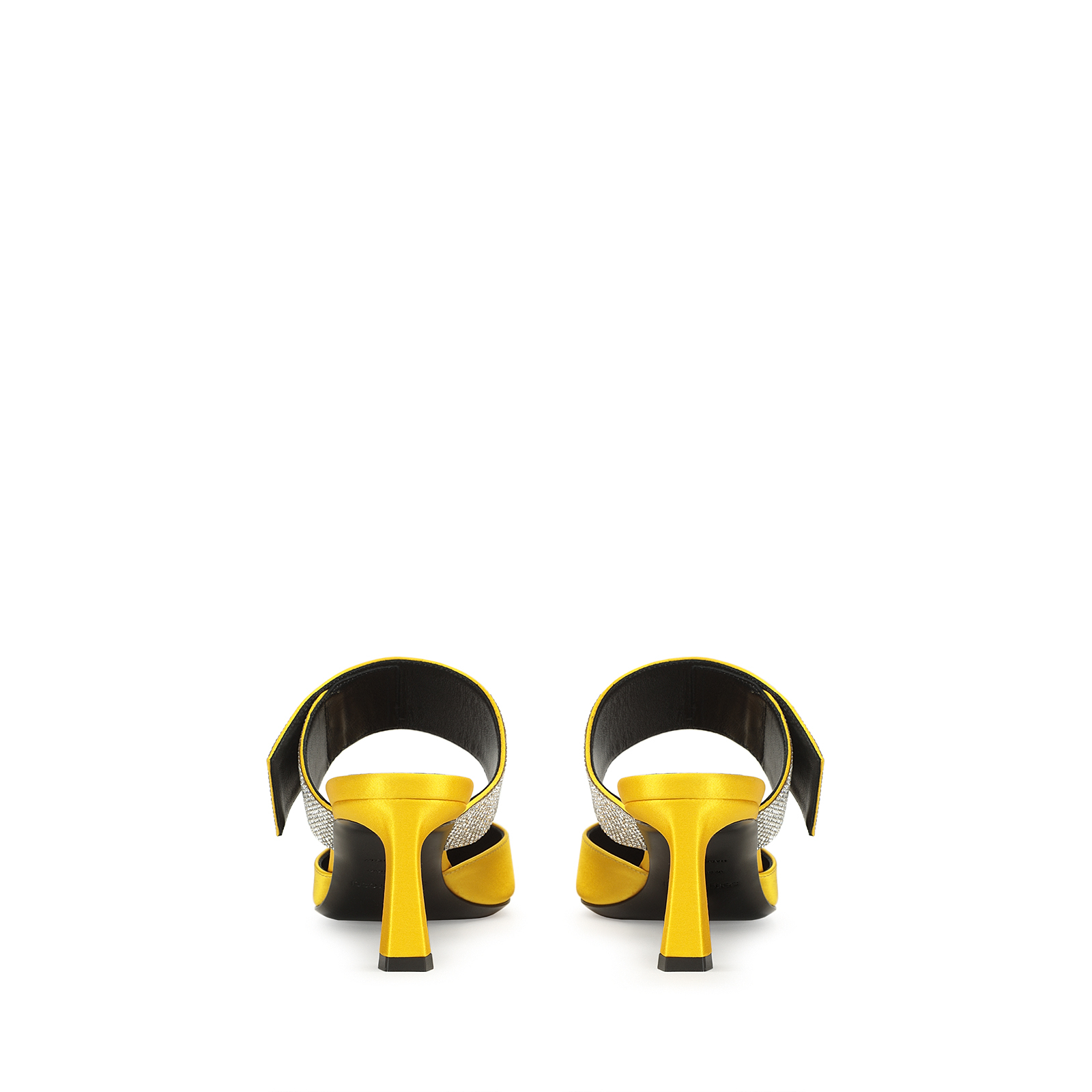 Mules Yellow Mid heel: 60mm, sr Paris - Mules Mimosa