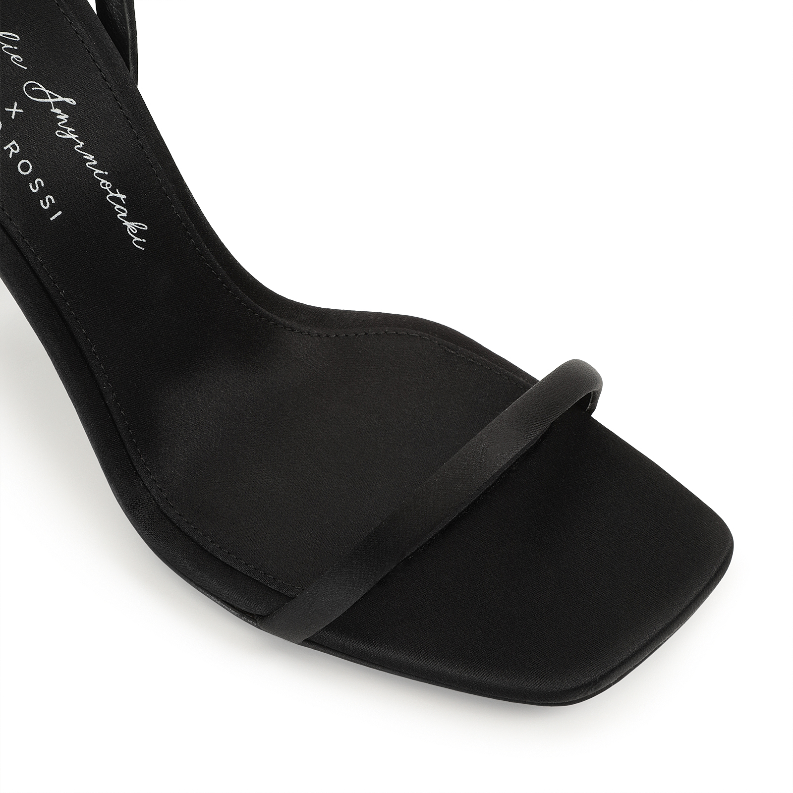Sandals Black High heel: 95mm, Evangelie - Sandals Black