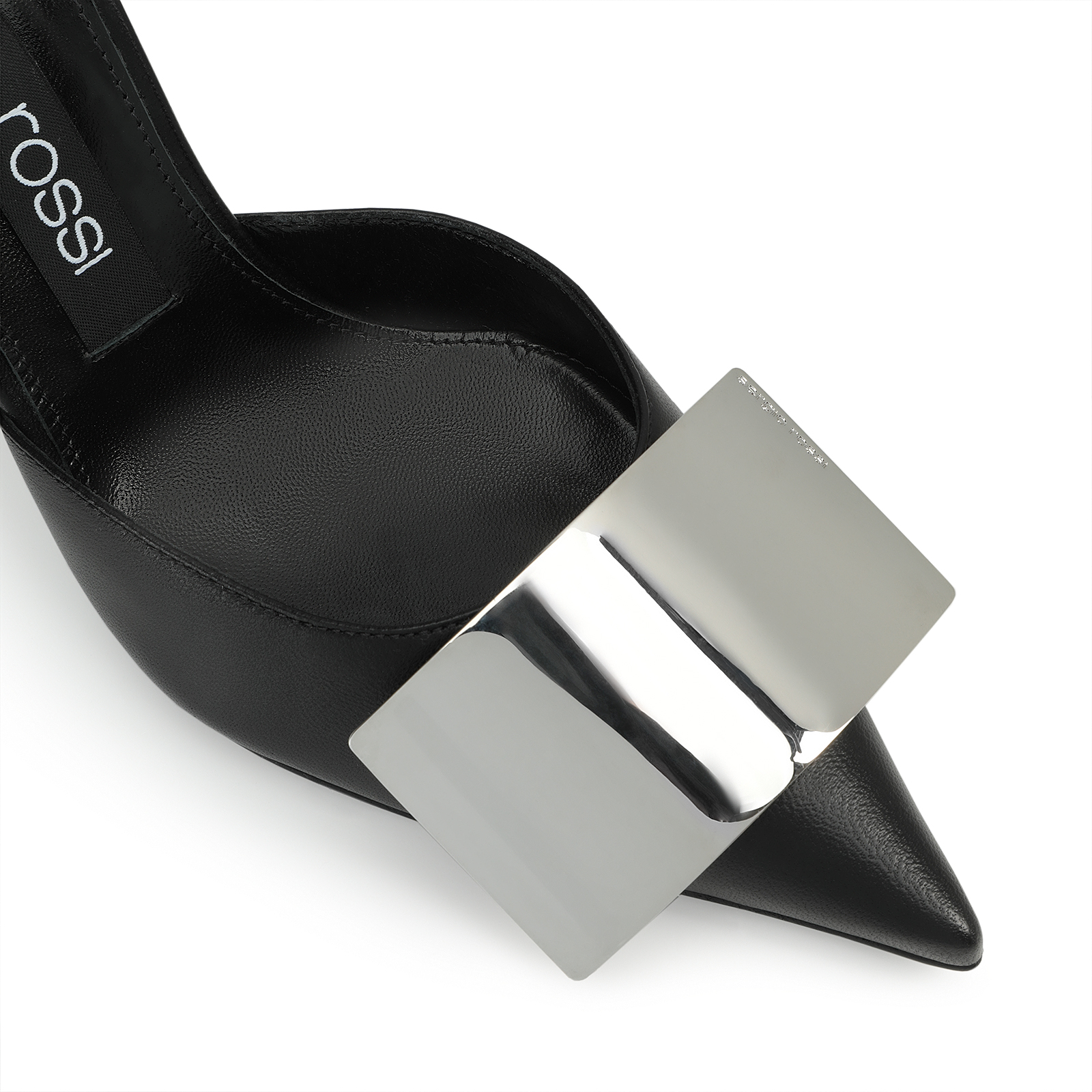 【Sergio Rossi】Sr Miroir パンプス レザー 90mm メタル 2色 パンプス ブラック ハイヒール: 90mm, sr Miroir | Sergio Rossi