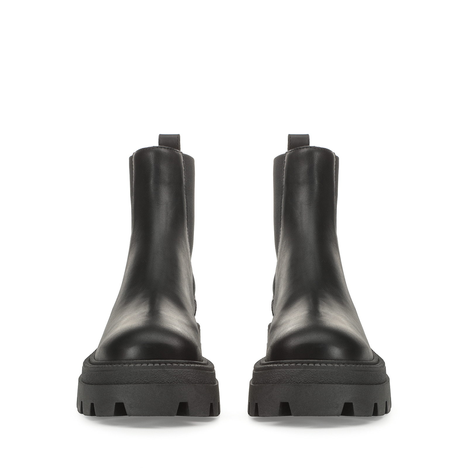 Booties Black Low heel: 25mm, sr Milla - Booties Black Booties Black Low heel: 25mm, sr Milla - Booties Black